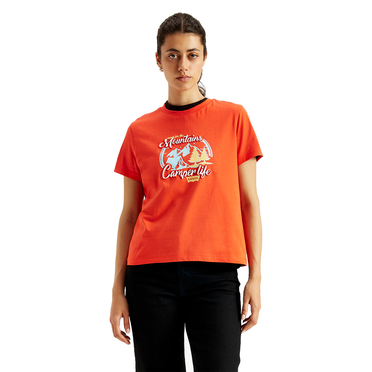 Women's Graphic Print Regular Fit T-Shirt
