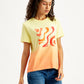 Women's Ombre Straight Fit T-Shirt