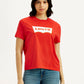 Women's Typography Relaxed Fit T-Shirt - Front View