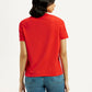 Women's Typography Relaxed Fit T-Shirt - Back View