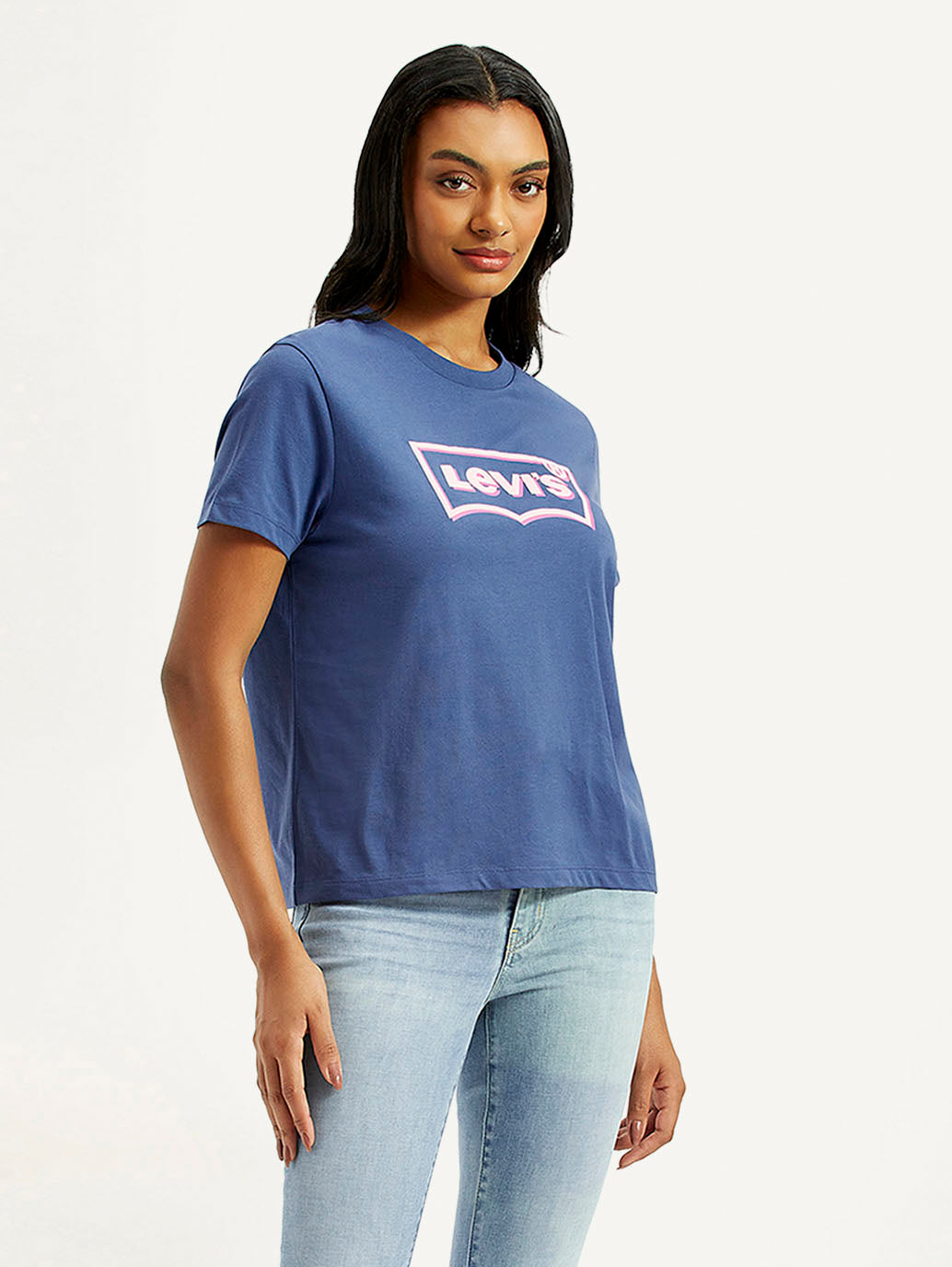 Women's Graphic Print Relaxed Fit T-Shirt - Styleshot View