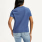 Women's Graphic Print Relaxed Fit T-Shirt - Back View