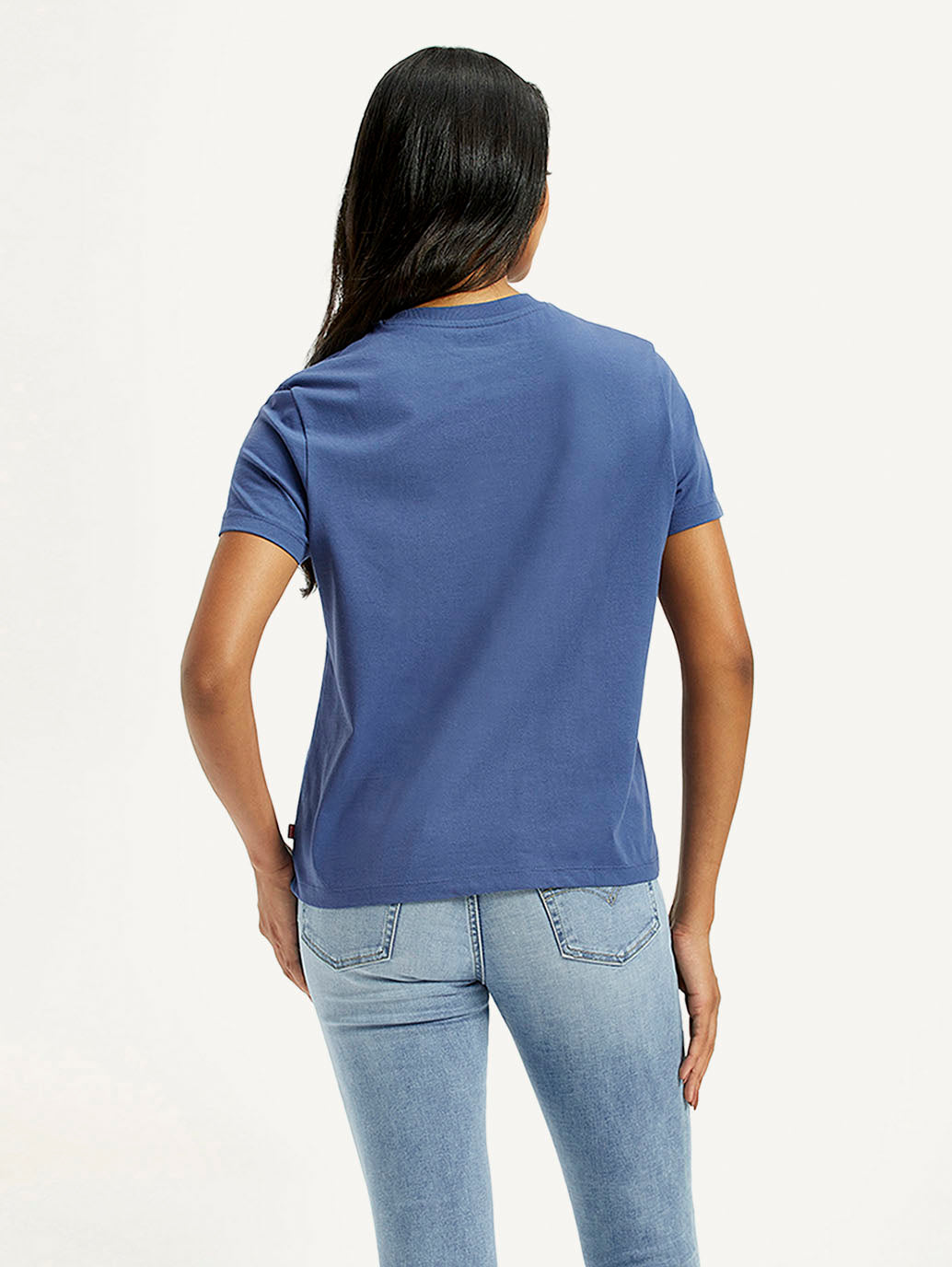 Women's Graphic Print Relaxed Fit T-Shirt - Back View