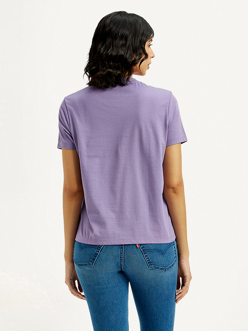 Women's Graphic Regular Fit T-Shirt - Back View