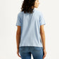 Women's Floral Relaxed Fit T-shirt - Back View