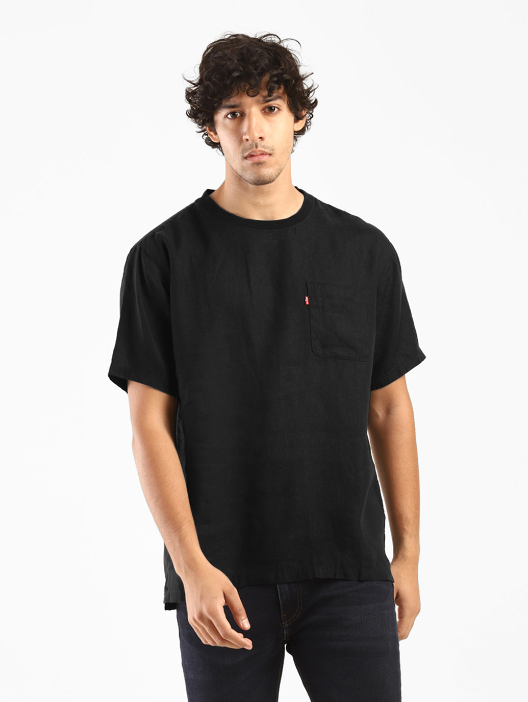 Men's Solid Regular Fit T-shirt