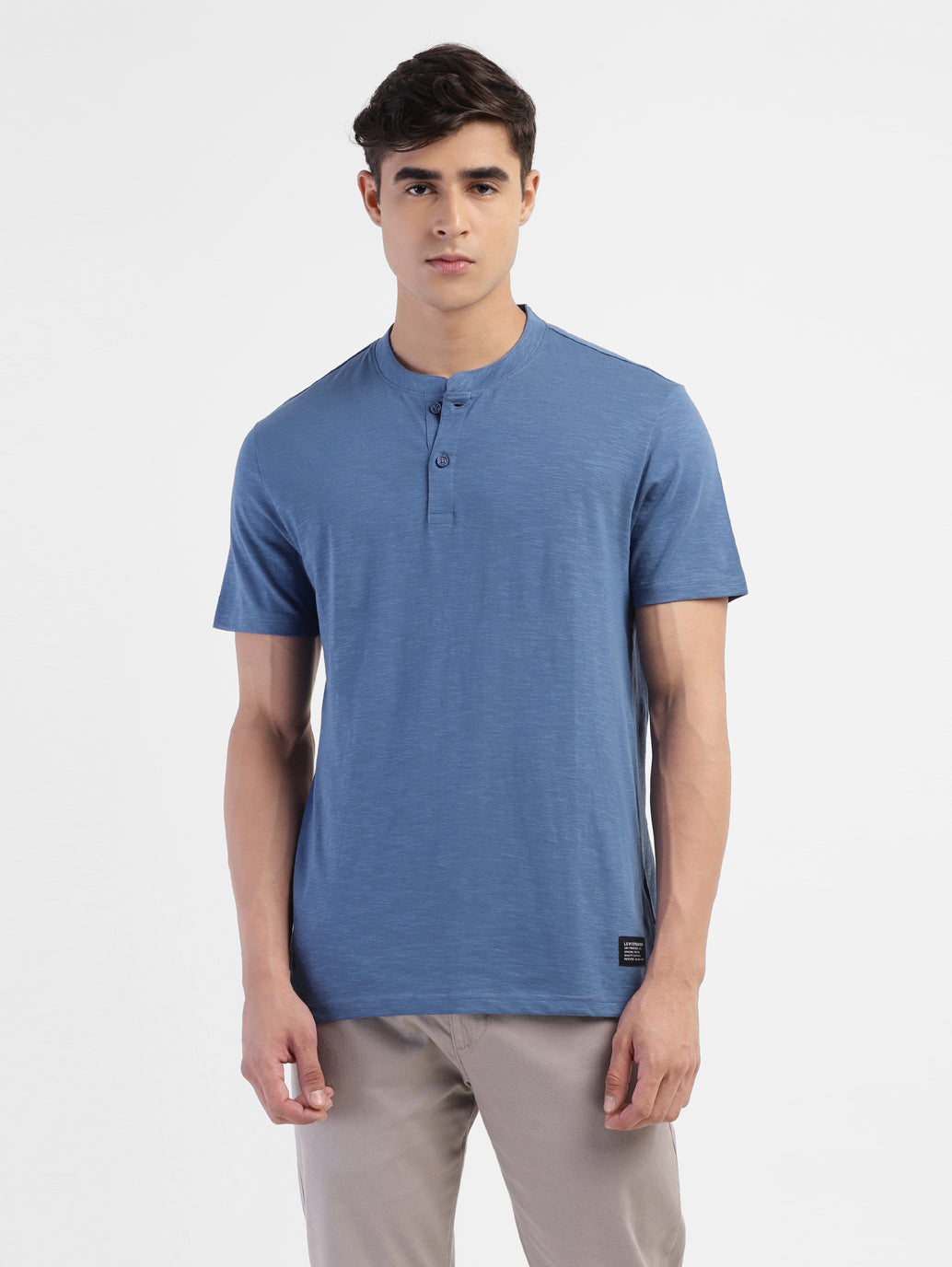 Levi's henley t shirt best sale