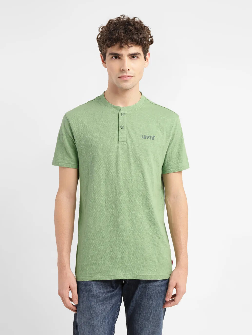 Men's Textured Slim Fit T-shirt