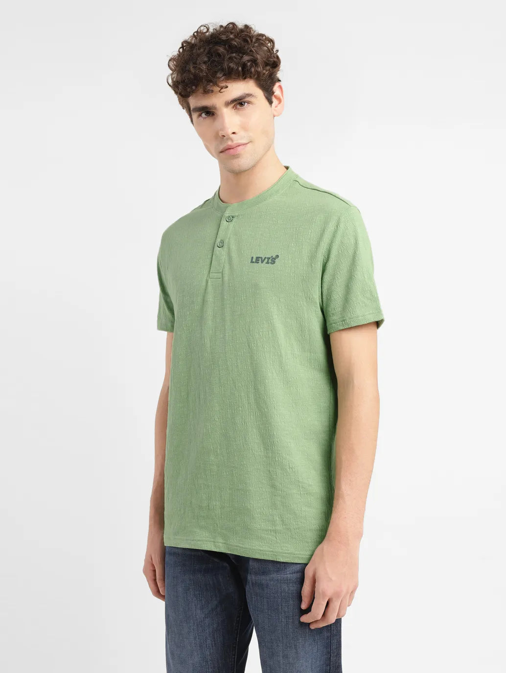Men's Textured Slim Fit T-shirt
