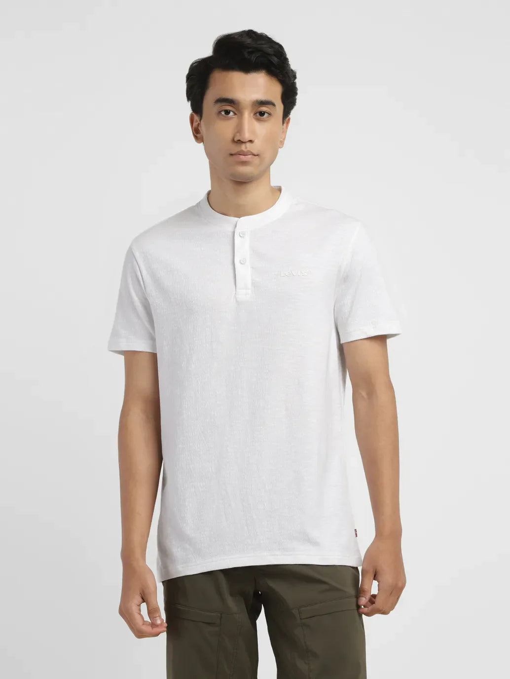 Men's Textured Slim Fit T-shirt