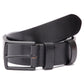Men's Black Casual Leather Belt