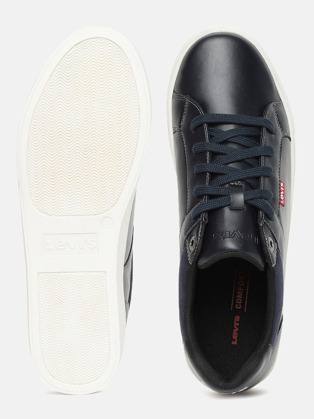 Levi's navy deals blue sneakers