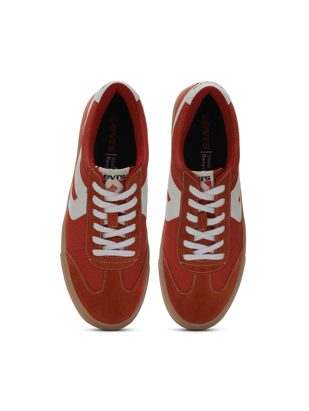 Men's Suede Red Casual Shoes – Levis India Store