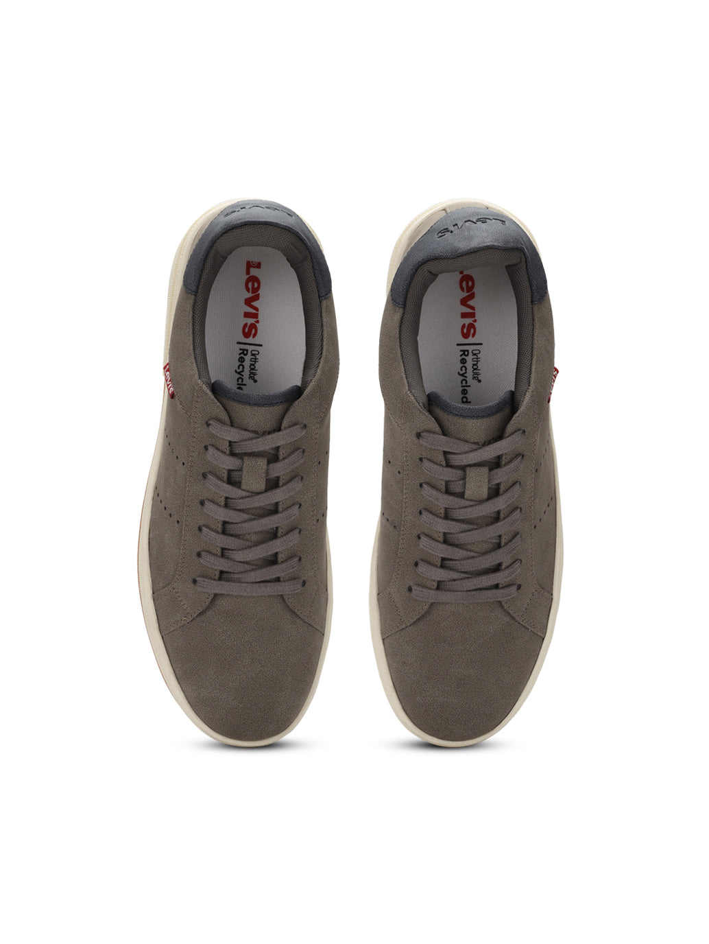Men's Piper Grey Casual Shoes - FrontSet View