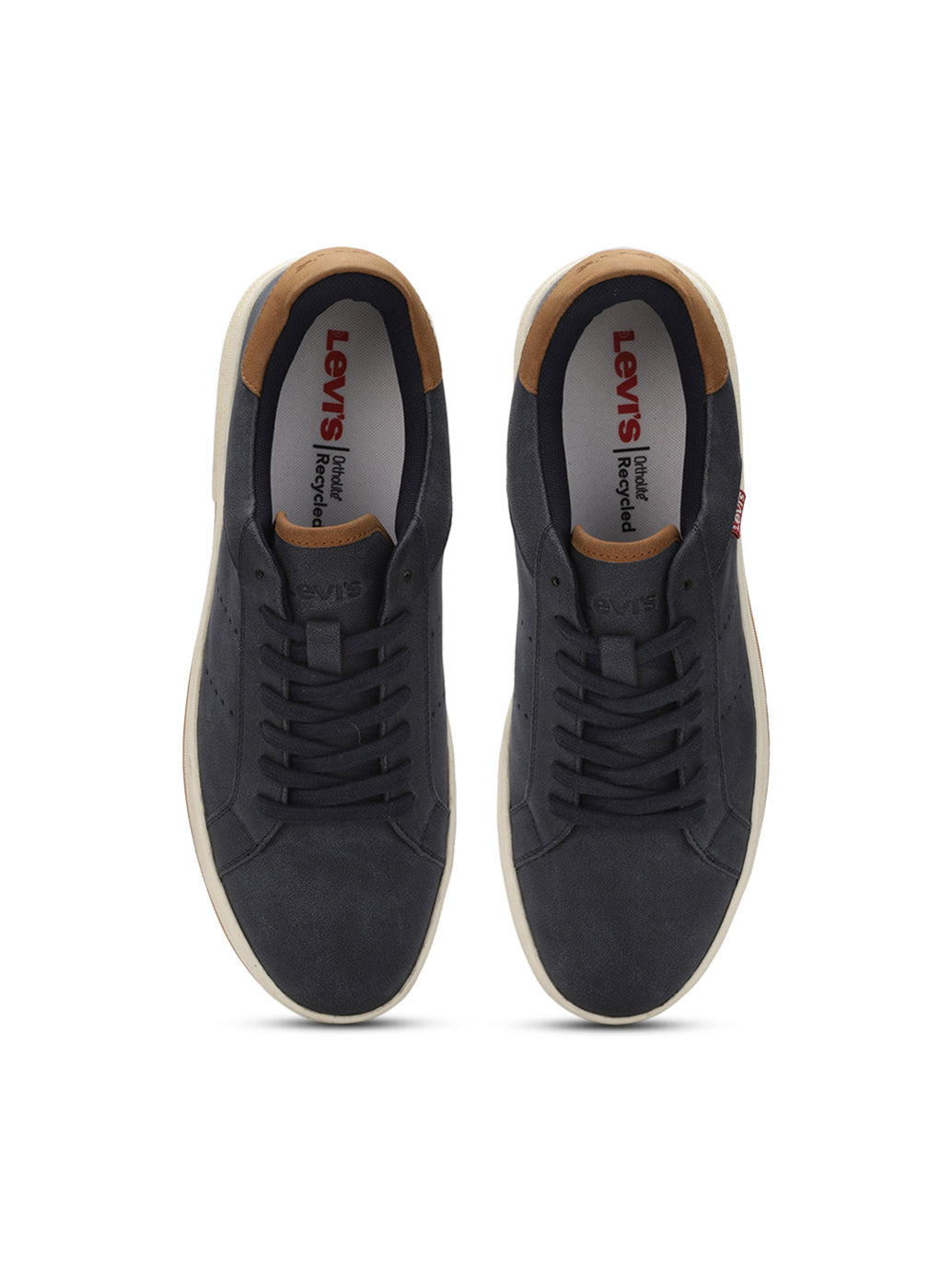 Men's Piper Navy Casual Shoes - FrontSet View