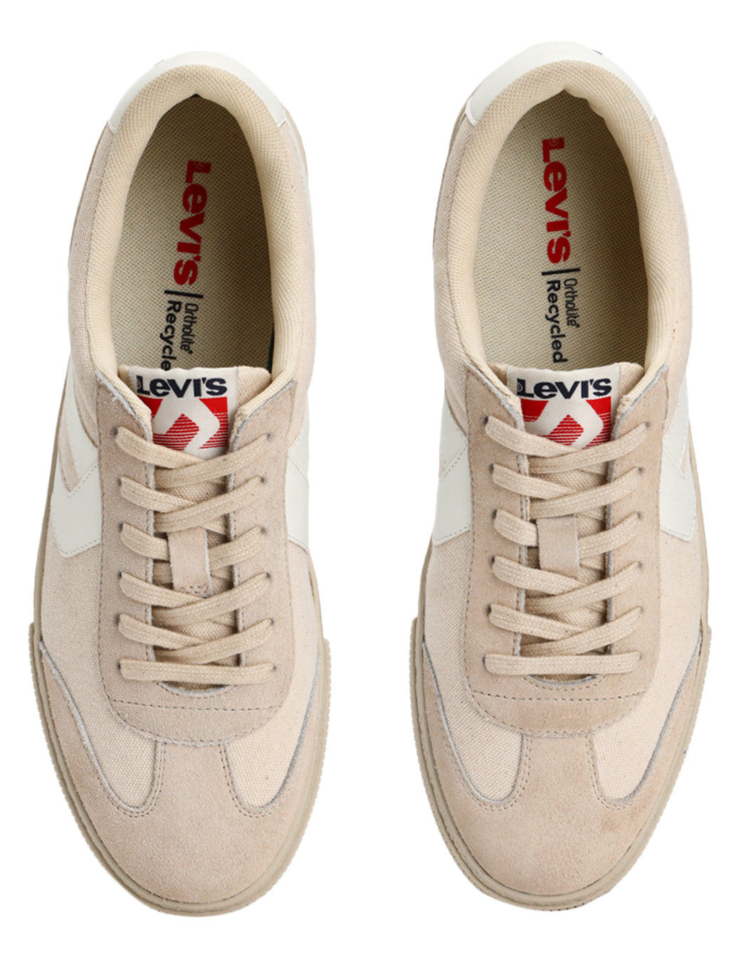 Men's Beige Colorblock Sneakers – Levis India Store