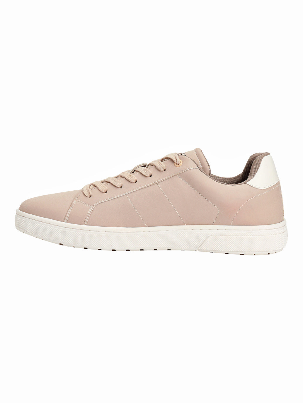Men's Mauve Colorblock Sneakers - Side View