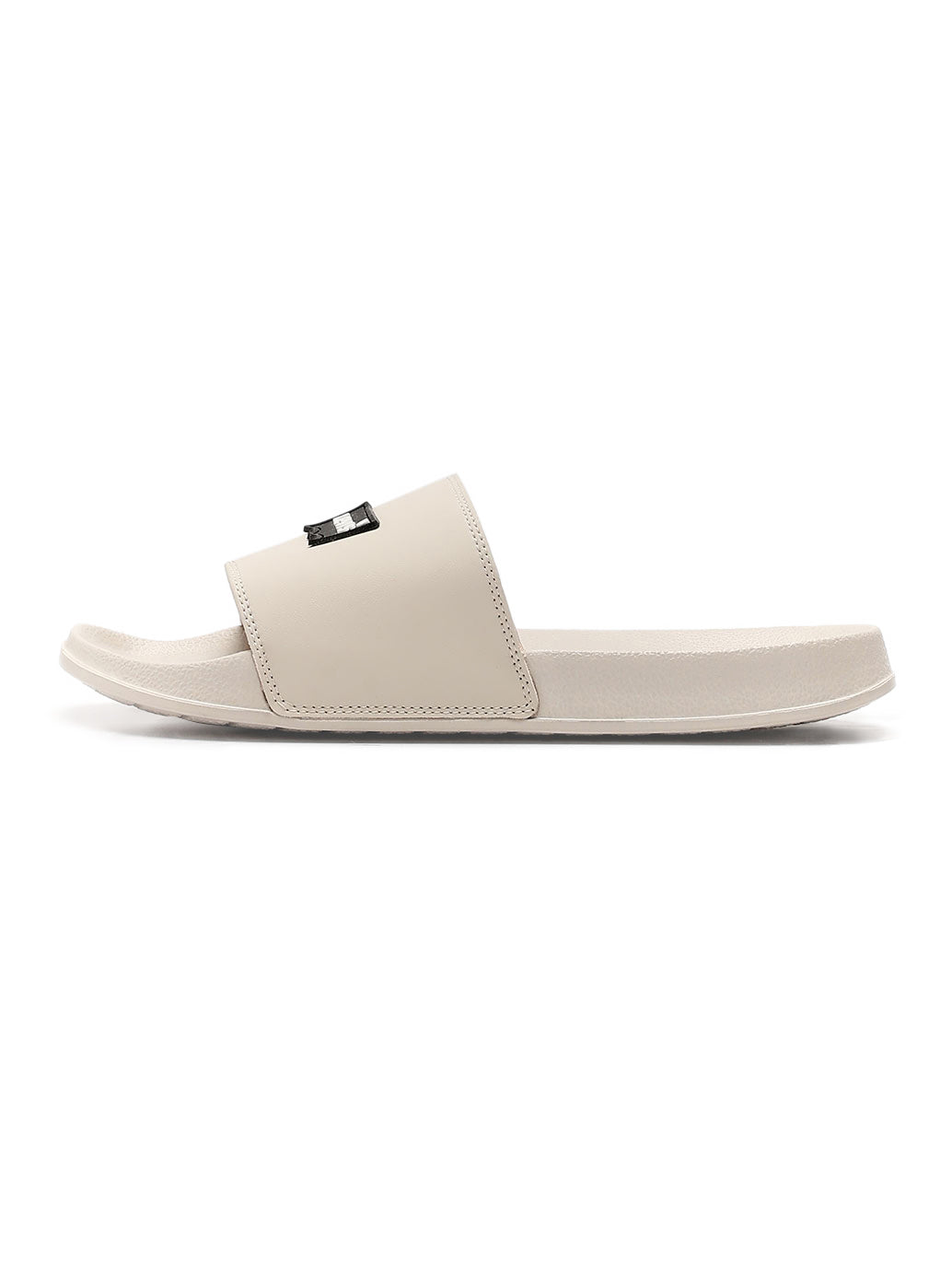 Men's Brand Logo Slides - Side View