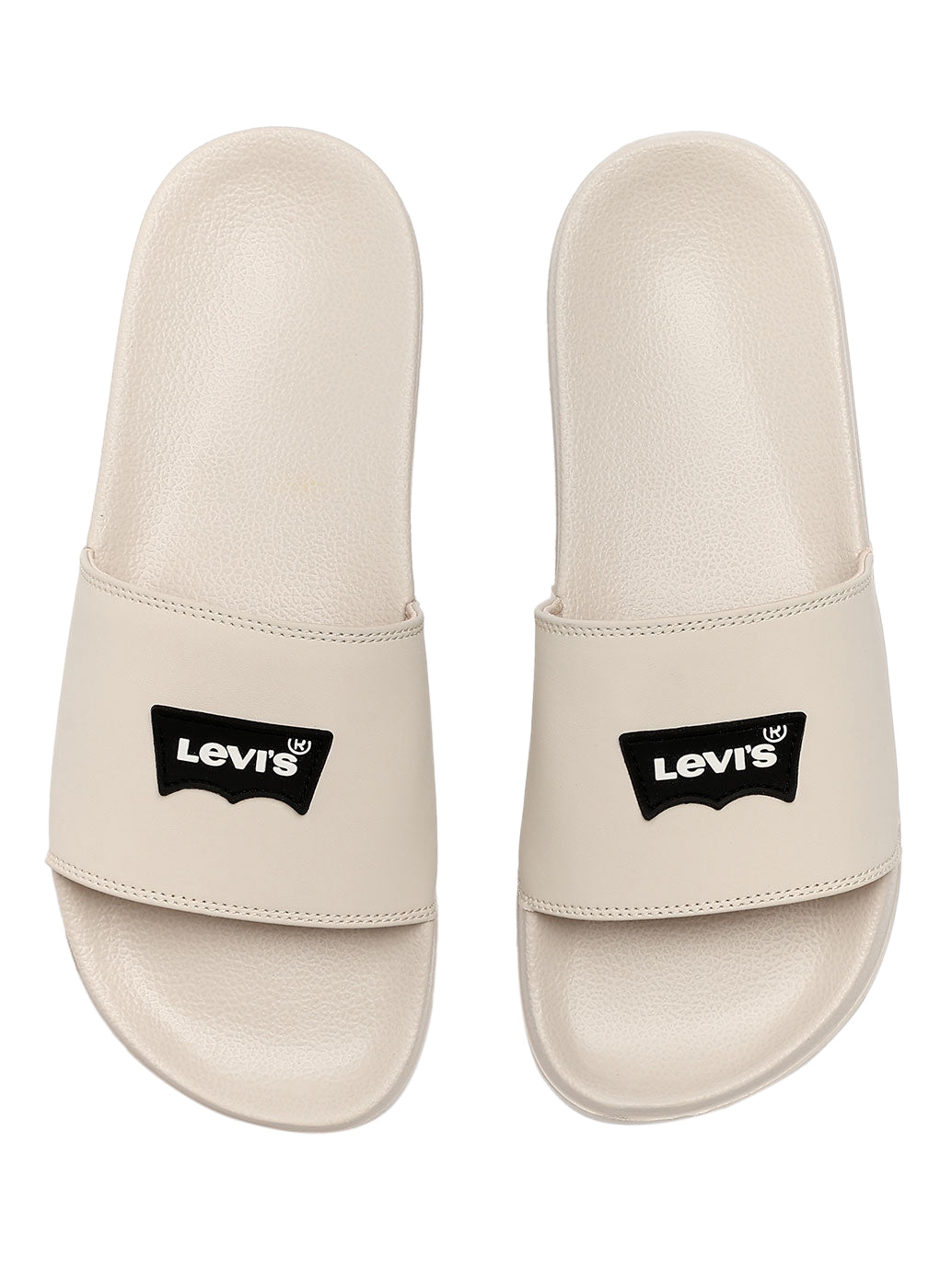 Men's Brand Logo Slides - Front View