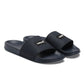 Men's Brand Logo Slides - Font View