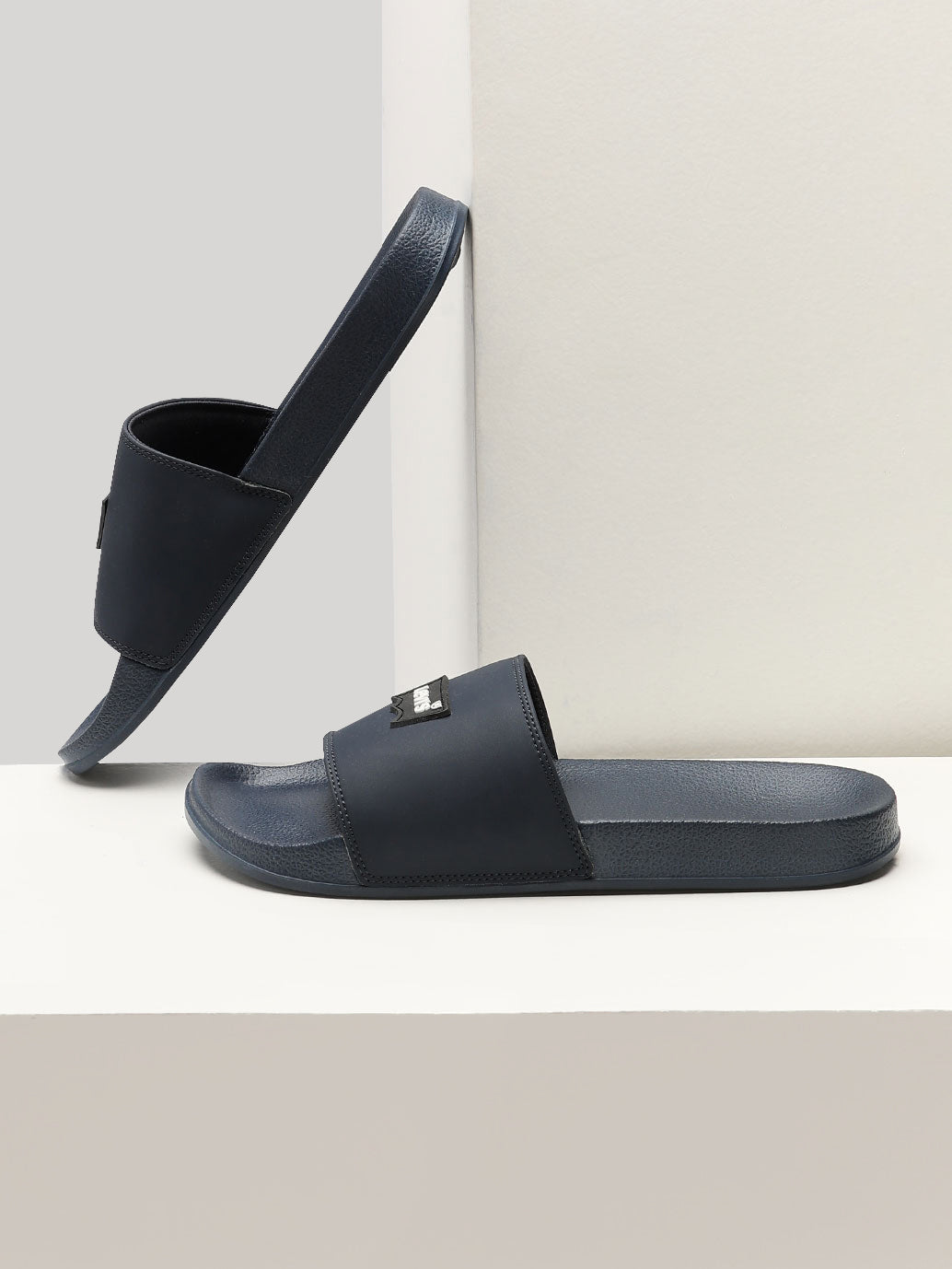 Men's Brand Logo Slides - Style View