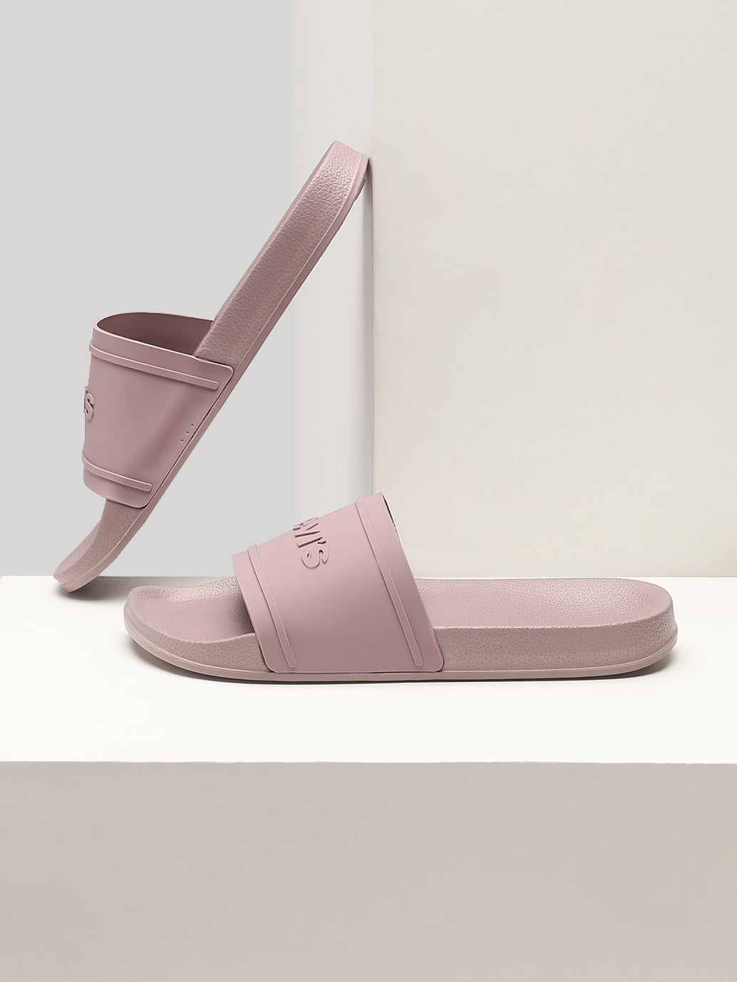 Men's Brand Logo Slides - Style View