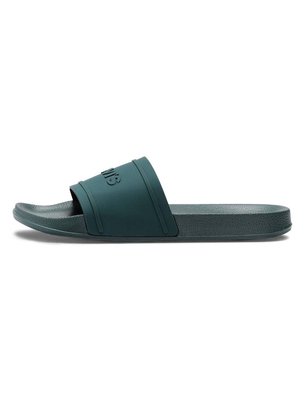 Men's Brand Logo Slides - Side View