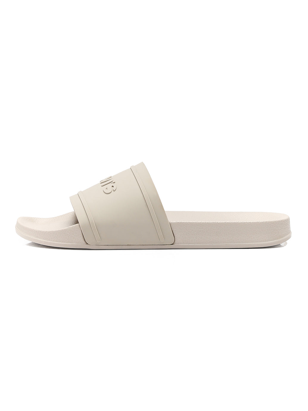 Men's Brand Logo Slides - Side View