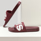 Men's Brand Logo Slides - Style View