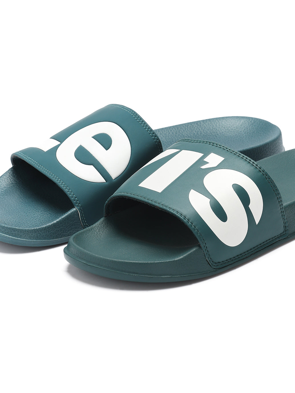 Men's Brand Logo Slides - Detail View