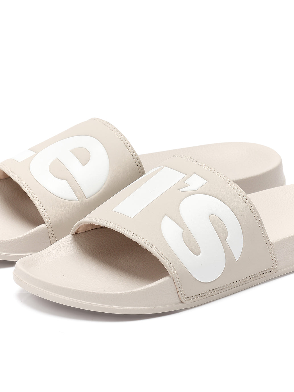 Men's Brand Logo Slides - Detail View