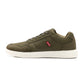 Men's Green Casual Sneakers - Side View