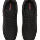 Men's Black Casual Sneakers - FontSet View