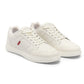 Men's White Casual Sneakers - Font View
