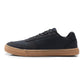 Men's Black Casual Sneakers - Side View