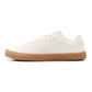 Men's White Casual Sneakers - Side View