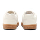 Men's White Casual Sneakers - Back View