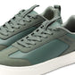 Men's Colorblock Green Sneakers - Detail View