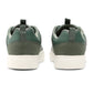 Men's Colorblock Green Sneakers - Back View