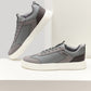 Men's Colorblock Grey Sneakers - Style View