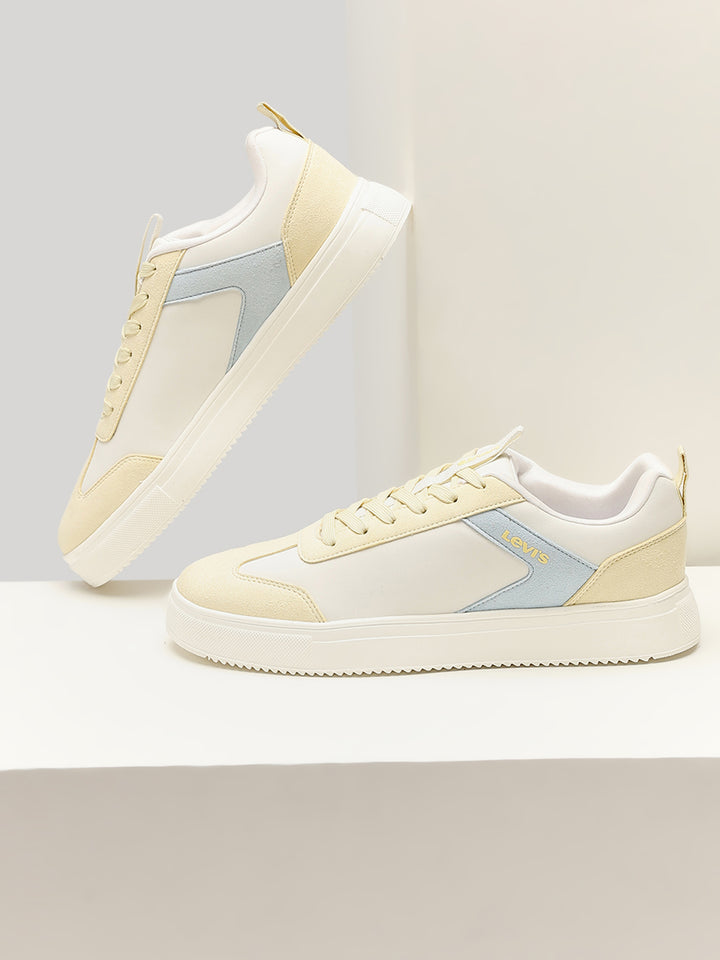 Men's Colorblock White Sneakers
