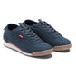 Men's Blue Casual Sneakers - Font View
