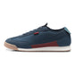 Men's Blue Casual Sneakers - Side View