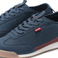 Men's Blue Casual Sneakers - Detail View