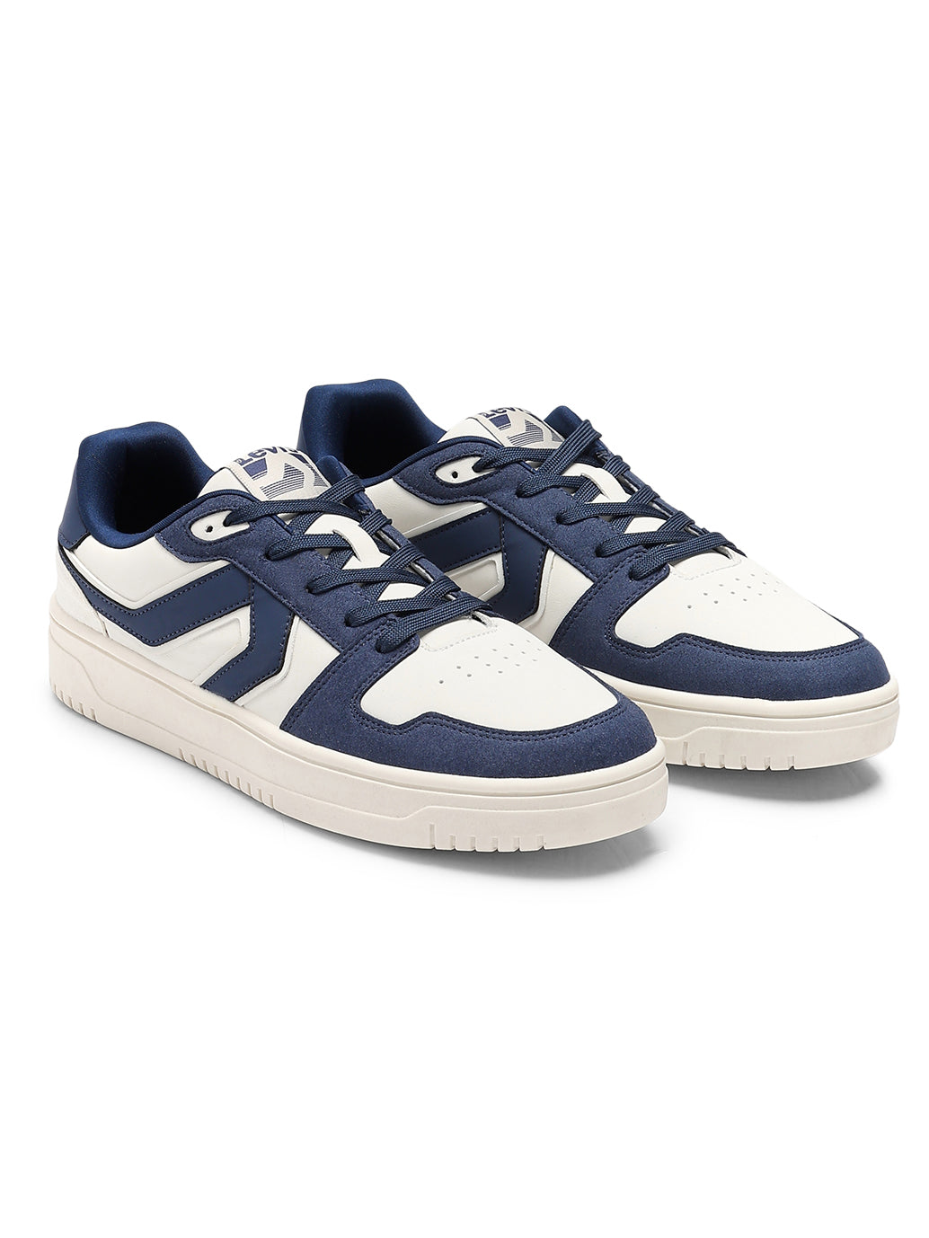 Men's Colorblock Casual Sneakers - Font View