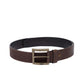 Men's Brown Solid Belt - 8aa6b596-f057-478b-810e-4227f2ba43b41742206467376-Men-Solid-Leather-Belt-2241742206467213-1 View