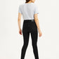 Women's Black Mile High Skinny Fit High Rise Jeans - 8ba88dbb2f7a04db86bc53abdf1e5489 View