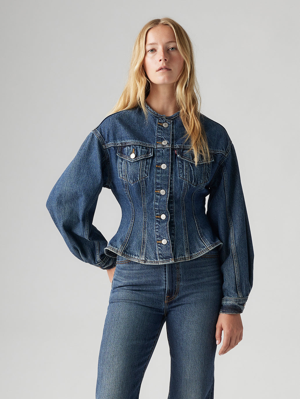 Women's Solid Dark-Blue Round Neck Top - 8fef6188ed893fd7c0d6f332b0315573 View