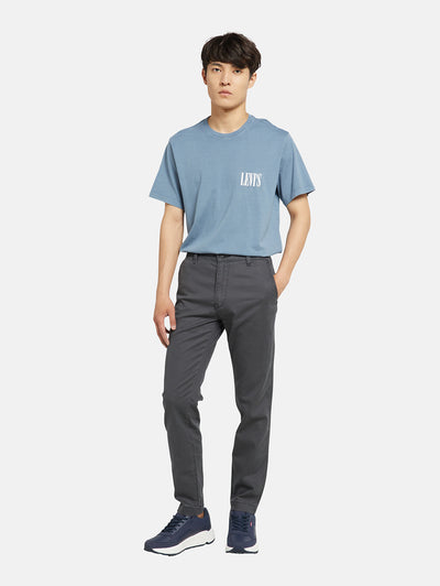Men's Charcoal Grey Regular Fit Chinos