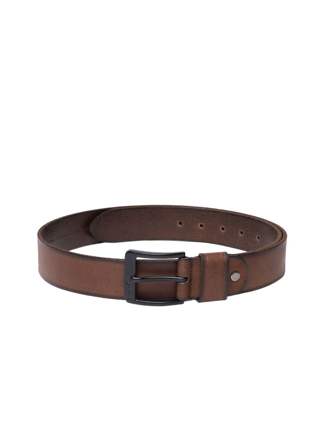 Men's Brown Solid Belt - 930e7ea2-bb0a-476c-bedd-4ef41413b1b71742202127940-Men-Solid-Leather-Belt-5721742202127744-1 View